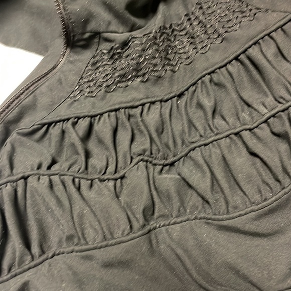 Teddi Jacket   Decorative Gathering Zip Front Side Pockets - Picture 5 of 5